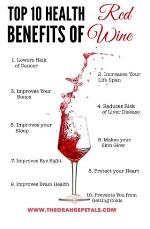 Top Health Benefits Of Drinking Wine Theorangepetals